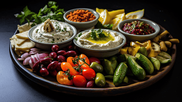 Mediterranean Mezze Platter